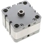AirTec ISO 21287 Kompakter doppeltwirkender Zylinder 80-10mm - Magnetisch