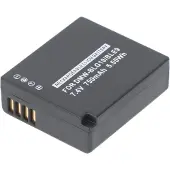 AccuCell Akku kompatibel für Panasonic DMW-BLG10 E Akku DMW-BLE9 Akku, DMW-BLE9E, DMW-BLE9GK, DMW-BLE9PP, DMW-BLG10, DMW-BLG10E, BP-DC15