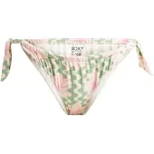 Roxy Bikini-Hose "Hibiscus Daze", Damen, Gr. XL, bunt (grün), Obermaterial: 87% Nylon, 13% Elasthan., Badehosen Bikini-Hose