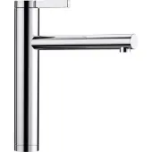 BLANCO Küchenarmatur "LINEE", silber (chrom), B:4,6cm H:28,1cm T:24,8cm, Edelstahl, Armaturen, Küchenarmatur, Hochdruck