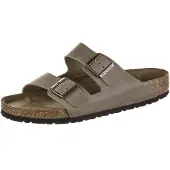 Birkenstock Arizona SFB Riemchen Geölte Leder Sandale Braun – undefined / Braun
