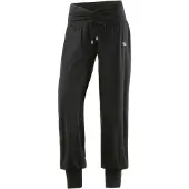 Venice beach Yogahose "UMA", Damen, Gr. XXL (46), N-Gr, schwarz, Obermaterial: 47% Baumwolle, 47% Modal, 6% Elasthan, Hosen Yogahose, schwarze Grundfarbe, aus Baumwolle, Modal und Elasthan