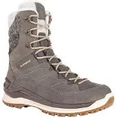 Lowa Calceta EVO GTX Damen Winterstiefel grau braun Veloursleder - Größe: UK 8