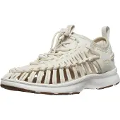 Keen Sandale "UNEEK O3", Damen, Gr. 39, weiß (birch, star weiß), Textil, Schuhe Sandale