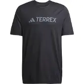 Adidas Funktionsshirt TERREX "MULTI CLIMACOOL LOGO TECH", Herren, Gr. S, schwarz, Obermaterial: 100% Polyester, Shirts Funktionsshirt, sportliches Funktionsshirt, ohne Verschluss, aus Polyester