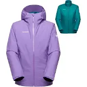 Mammut - Women's Alto Light 3 in 1 Hardshell Hooded Jacket - Doppeljacke Gr L lila