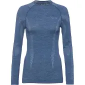 Falke Wool Tech Langarmshirt in blau, Größe XL