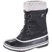 Sorel Damen Winter Carnival Boot WP wasserdichte Schneestiefel, Black, Stone, 38