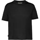 Icebreaker T-Shirt Merino 150 Tech Lite III SS Crop Damen Black-XL