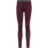 Under Armour Coldgear Textured Legging maroon white (600-659-100) M