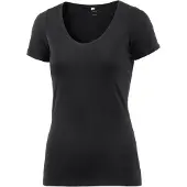Icebreaker 150 Siren Sweetheart Funktionsshirt in schwarz, Größe S