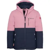 TROLLKIDS Hemsedal Kinder Skijacke XT mit Kapuze pink 152