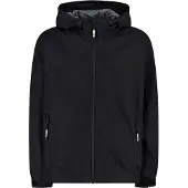 CMP - Kid's Jacket Fix Hood WP - Regenjacke Gr 128 schwarz