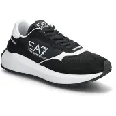 Emporio Armani für Herren. 7X000341_AF18616 Wader Sneakers schwarz (44), Stoff, Wohnung, Schnürsenkel, Lässig