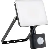 Luxula LED Fluter 10 W 4000 K neutralweiß schwarz, weiß IP44 dimmbar