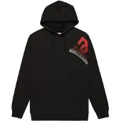Dc-shoes Hoodie "Solid Lefty", Herren, Gr. L, schwarz, Obermaterial: 55% Baumwolle, 25% Baumwolle, 20% Polyester., Sweatshirts Hoodie