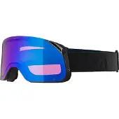 Alpina Blackcomb Q black matt mirror blue (31) one size