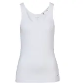 JOOP! Tanktop JOOP "Tank Top", Damen, Gr. 42, weiß, Single Jersey, Obermaterial: 95% Baumwolle, 5% Elasthan, Basic hüftbedeckend, Rundhals, Tops Tanktop, Angenehmes Tragegefühl