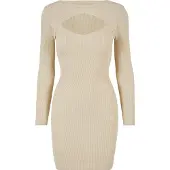 Urban Classics Cut Langarmkleid