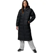 Columbia Women's Pike Lake III Long Hooded Puffer Jacket black (010) L