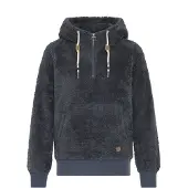Oxmo Longpullover "Sweatshirt OXAnoush", Damen, Gr. L, blau (total eclipse), Obermaterial: 100% Polyester PES., Pullover Longpullover