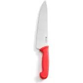 Hendi Kochmesser 240 mm Kunststoffgriff rot