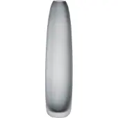 Leonardo Bodenvase "Dekovase BELLAGIO", grau (anthrazit), H:35cm Ø:8,5cm, Glas, Vasen, Bodenvase, aus Glas, handgefertigt