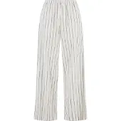Urban Classics Damen Hose Ladies Structured Striped Relaxed Fit Pants, Weite Dam