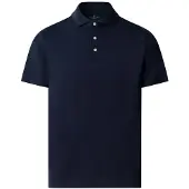 Hackett London für Herren. HM5600098 Marineblaues Pima-Poloshirt (M), Weiß, Lässig, Baumwolle, Kurzarm