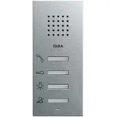 Gira Wohnungsstation AP System 55 F Alu