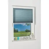 K-Home Plissee "Klemmfix Pisa" Lichtschutz ohne Bohren verspannt Crushed-Optik