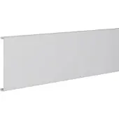 Hager FB6011027035 Leitungsführungskanal-Oberteil aus PVC zu FB mit Oberteilbreite 110mm lichtgrau - 2 Meter