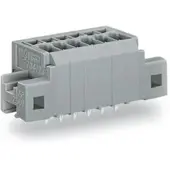 Wago 739-302/001-000 Leiterplattenklemme,1,5 mm2,Rastermaß 3,5 mm,grau 739302001000 - 50 Stück