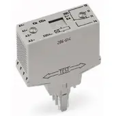 Wago 286-604/004-000 Zeitrelaismodul, Eingangsnennspannung DC 24 V, Grenzdauerstrom 6 A, Einschaltverzögert 10 ... 100 s, Statusanzeige rot, 20 mm - 10 Stück