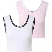Urban Classics Ladies Contrast Cropped Top - 190991