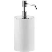 Gessi Rilievo, Seifenspender Standversion, Becher weiß matt, 59537279, Farbe: Weiß CN