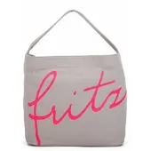 Fritzi aus Preußen Schultertasche Canvas Easy03 Shoulder Bag Sand hellgrau