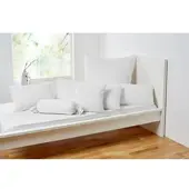 PRIMERA Kissenbezug "Mako-Feinjersey Kissenbezug im Doppelpack", weiß, B:80cm L:80cm, Feinjersey, Obermaterial: 100% Baumwolle, Kissenbezüge, Kissenbezug, In vielen Uni-Tönen