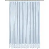 Wirth Gardine "Elvira" Gr. 9, weiß, B:300cm H:175cm, Sablé, Polyester, Gardinen, Gardine, gerader Store