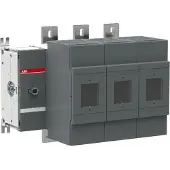 ABB OS1250DA03 Lasttrennschalter für Sicherungen 3-polig 1250 A, ohne Griff und Welle 1SCA105165R1001