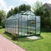 Vitavia Gewächshaus "Uranus 11500", grün, B:254cm T:441cm, Gewächshäuser, Gewächshaus