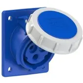 Pce 4132-6f78 CEE-Anbausteckdose schräg (70x85mm) 16A 3p 6h IP67 41326f78