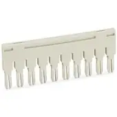 Wago 870-410 Brücker,10-fach,isoliert,lichtgrau 870410 - 25 Stück