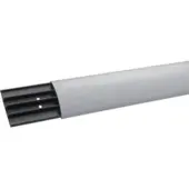 Hager SL1807521019 Aufbodenkanal-Oberteil PVC SL 18x75mm be - 2 Meter