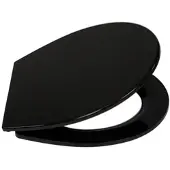 WELLWATER WC-Sitz Loki, mit Absenkautomatik, Thermoplast, schwarz, 956485