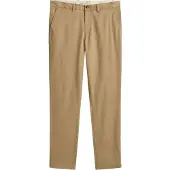 Gant für Herren. 1501000 Beige Chino-Hose im Slim Fit (36/32), Braun, Lässig, Baumwolle, Klassisch