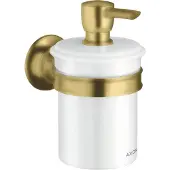 Hansgrohe AXOR Montreux Lotionsspender, 42019950, Farbe: Brushed Brass
