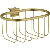 Hansgrohe AXOR Montreux Seifenkorb, für Unica Wandstange, 42066250, Farbe: Brushed Gold Optic