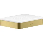 Hansgrohe Seifenschale Axor universal Keramikeinsatz, brushed brass