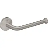 Hansgrohe AXOR UNIVERSAL Circular Toilettenpapierhalter, 42856800, Farbe: Stainless Steel Optic
